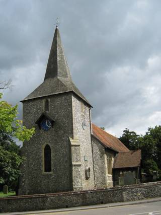 photo of St Mary's Church burial ground