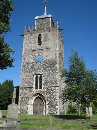 photo of St Mary's Church burial ground