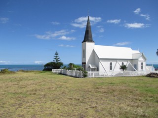 photo of Christ Church's burial ground