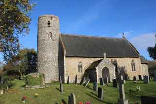 photo of St Edmund's Church burial ground