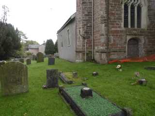 photo of St James' Church burial ground