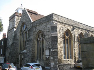 photo of St Nicholas' Church burial ground
