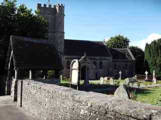 photo of All Saints' Church burial ground