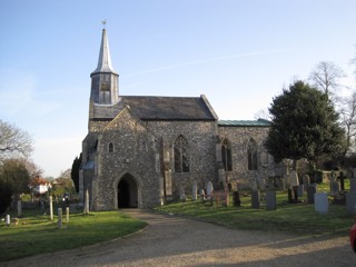 photo of St Mary's Church burial ground