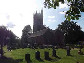 photo of St James the Great's Church burial ground