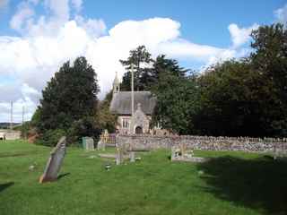 photo of Holy Trinity's Church burial ground