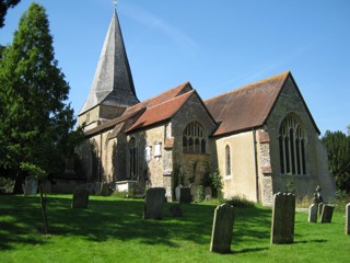 photo of St Mary's Church burial ground