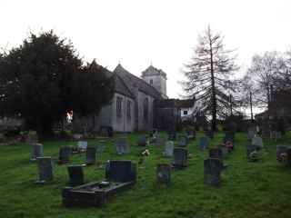 photo of St James' Church burial ground