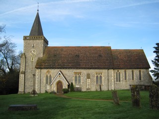 photo of St Leonard's Church burial ground