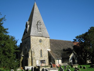 photo of St Peter's Church burial ground