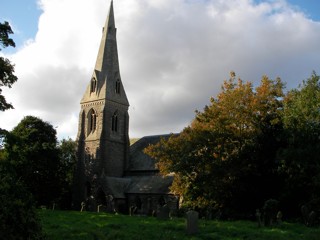 photo of St John the Baptist's Church burial ground