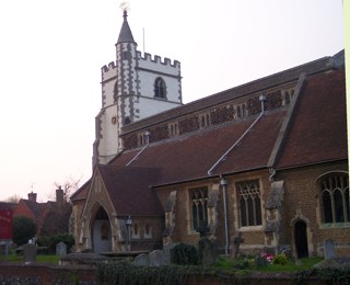 photo of All Saints' Church burial ground