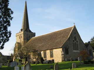 photo of Holy Trinity's Church burial ground