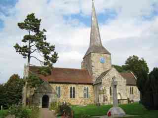 photo of St Giles' Church burial ground