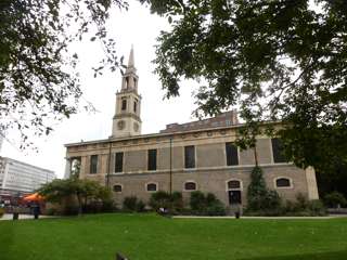 photo of St John the Evangelist's Church burial ground