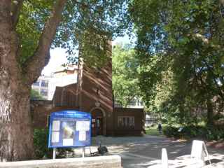 photo of Christ Church's burial ground