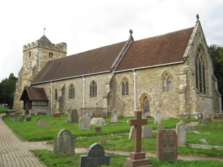 photo of St Mary's Church burial ground