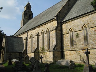 photo of St Mark's Church burial ground