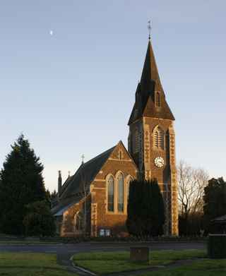 photo of St James' Church burial ground