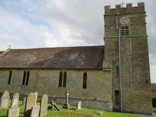 photo of St Giles' Church burial ground