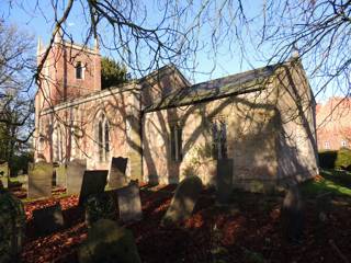 photo of St Peter's Church burial ground