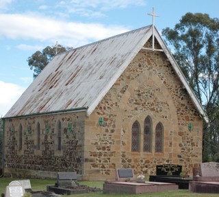 photo of St James' Church burial ground