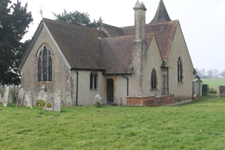 photo of Holy Cross' Church burial ground