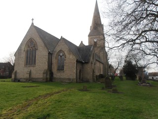 photo of Christ Church's burial ground