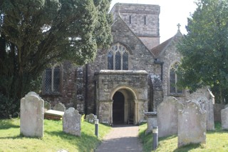 photo of All Saints' Church burial ground