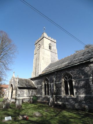 photo of St Andrew's Church burial ground