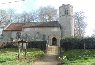 photo of All Saints' Church burial ground