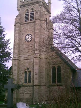 photo of Holy Trinity's Church burial ground