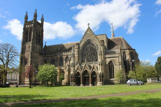 photo of All Saints' Church burial ground