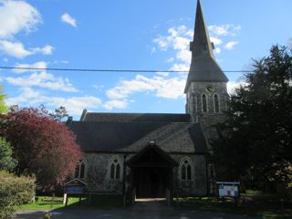 photo of St Bartholome's Church burial ground