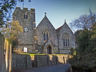 photo of St Mary the Virgin's Church burial ground