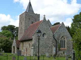 photo of St Katharine's Church burial ground