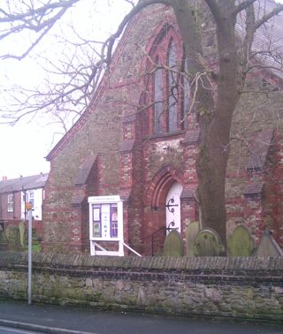 photo of St Thomas' Church burial ground