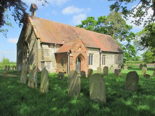 photo of St Andrew's Church burial ground