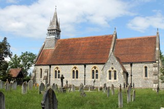 photo of Christ Church's burial ground