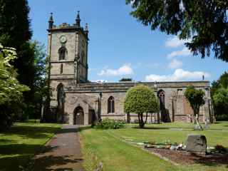 photo of All Saints' Church burial ground