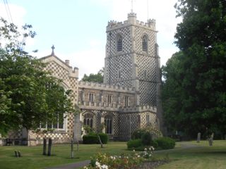 photo of St Mary's Church burial ground