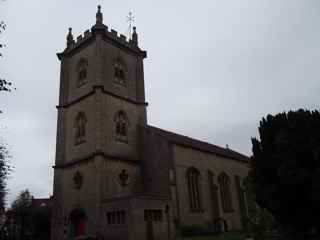 photo of Holy Trinity's Church burial ground