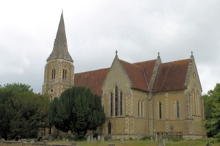 photo of St John the Apostle's Church burial ground