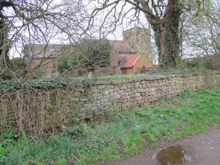 photo of St Lawrence's Church burial ground
