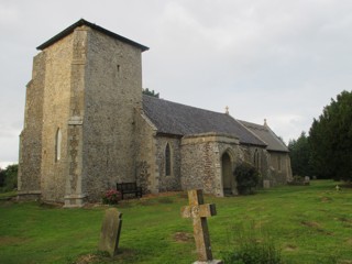 photo of All Saints' Church burial ground