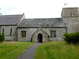 photo of Holy Trinity's Church burial ground