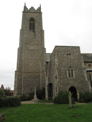 photo of Holy Trinity's Church burial ground