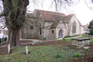 photo of St Martin's Church burial ground