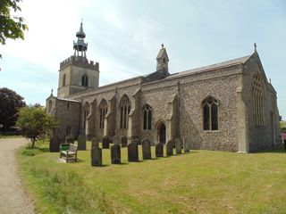 photo of All Saints' Church burial ground