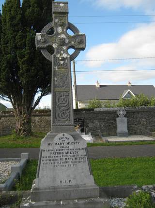 photo of Kilbride's Church burial ground